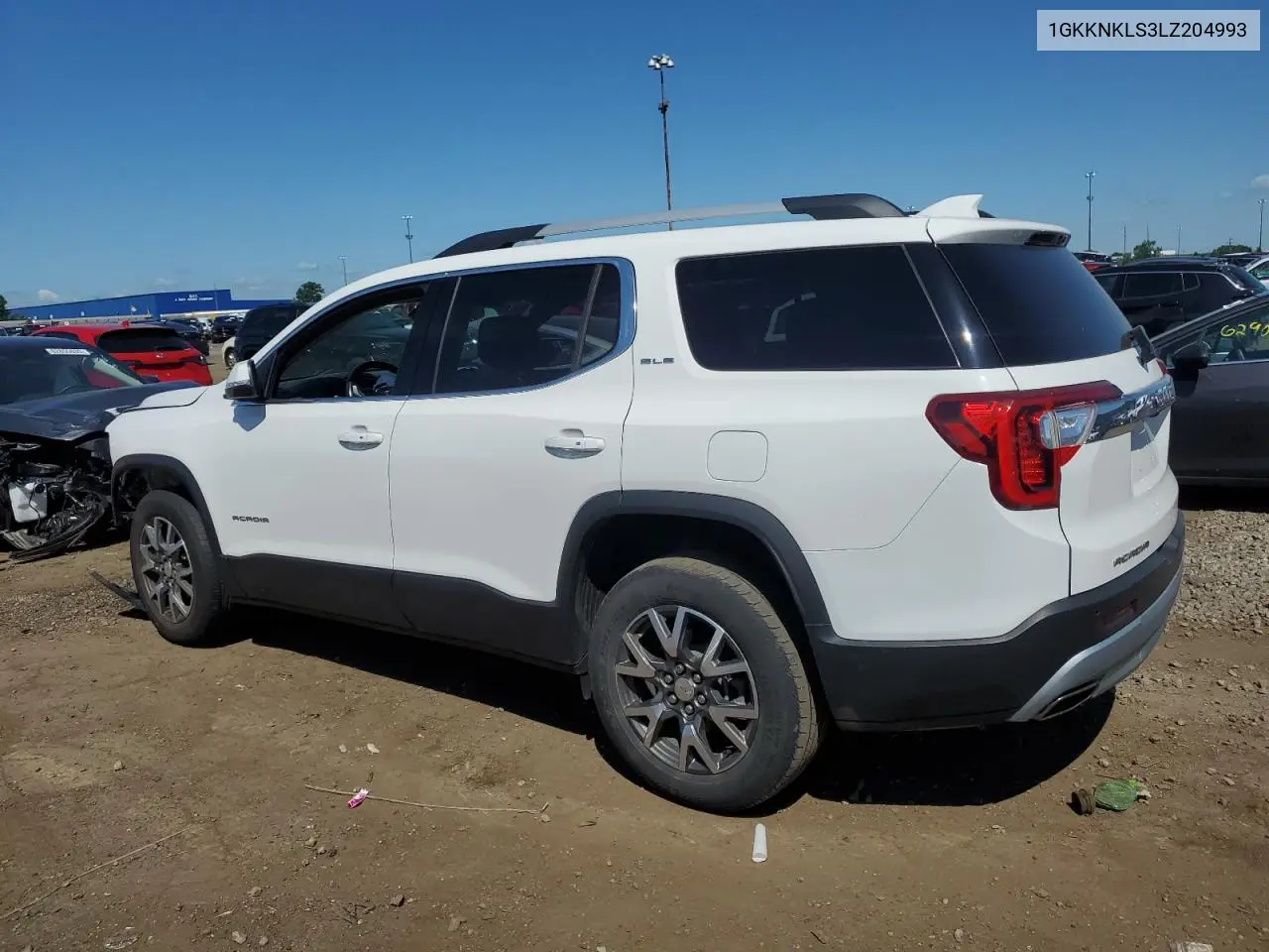 2020 GMC Acadia Sle VIN: 1GKKNKLS3LZ204993 Lot: 63045085