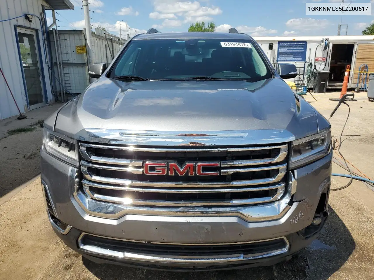2020 GMC Acadia Slt VIN: 1GKKNMLS5LZ200617 Lot: 63194475
