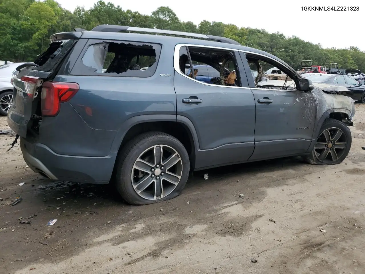 2020 GMC Acadia Slt VIN: 1GKKNMLS4LZ221328 Lot: 71996734