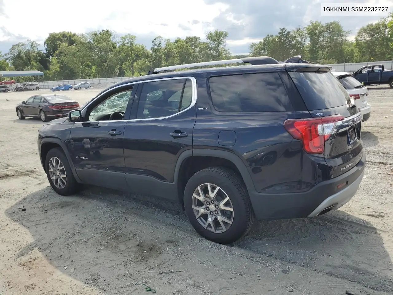 2021 GMC Acadia Slt VIN: 1GKKNMLS5MZ232727 Lot: 61975595