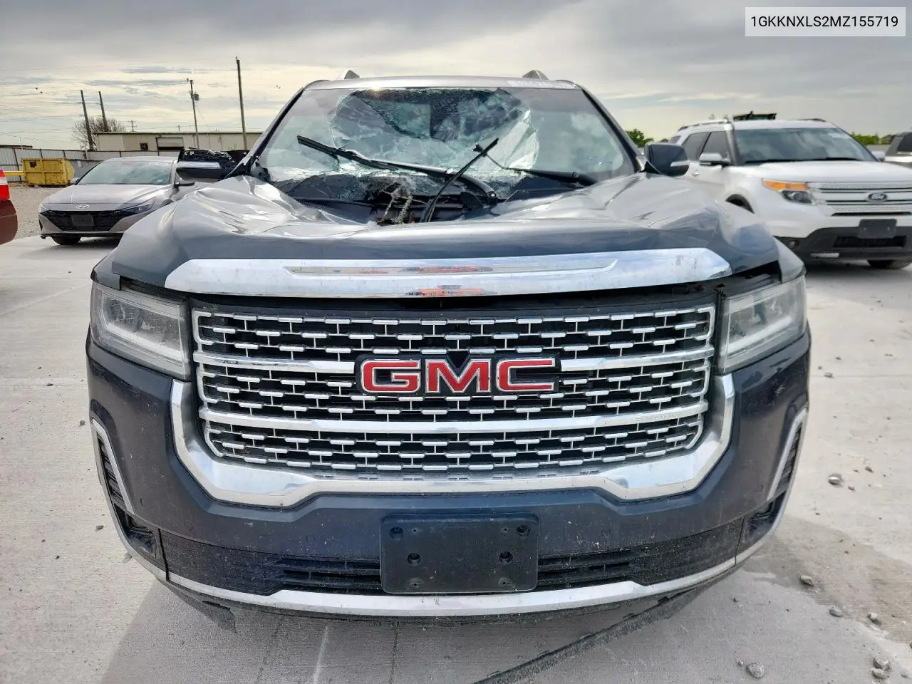 2021 GMC Acadia Denali VIN: 1GKKNXLS2MZ155719 Lot: 62681185