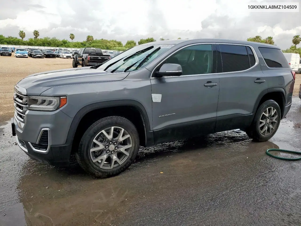 2021 GMC Acadia Sle VIN: 1GKKNKLA8MZ104509 Lot: 63037075