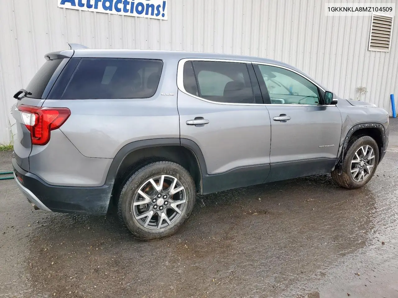 2021 GMC Acadia Sle VIN: 1GKKNKLA8MZ104509 Lot: 63037075