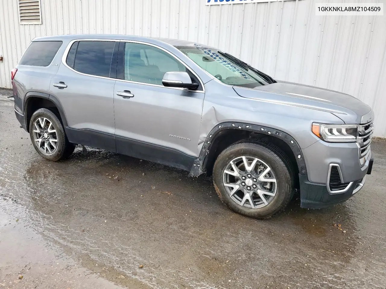 2021 GMC Acadia Sle VIN: 1GKKNKLA8MZ104509 Lot: 63037075
