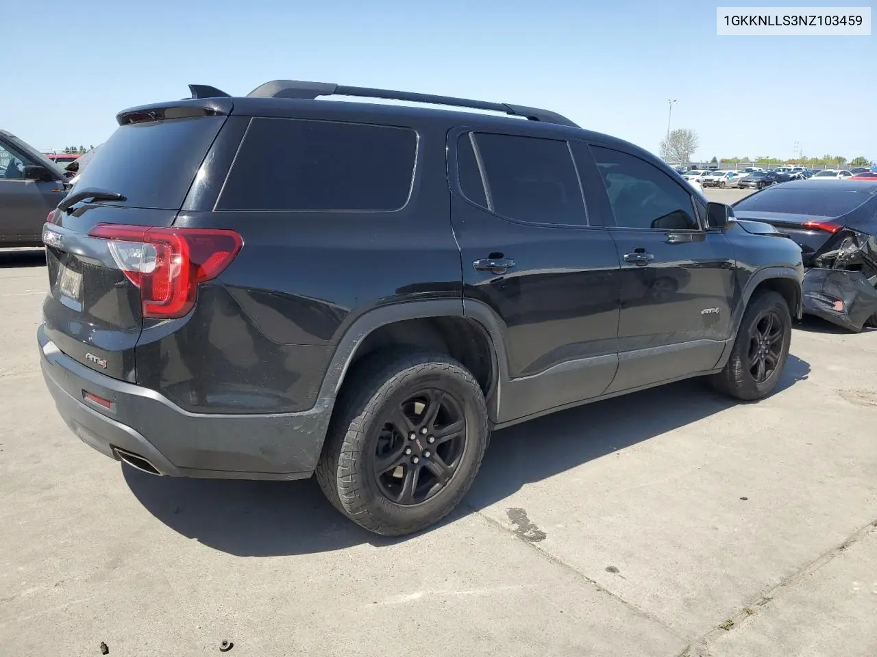 2022 GMC Acadia At4 VIN: 1GKKNLLS3NZ103459 Lot: 51875455