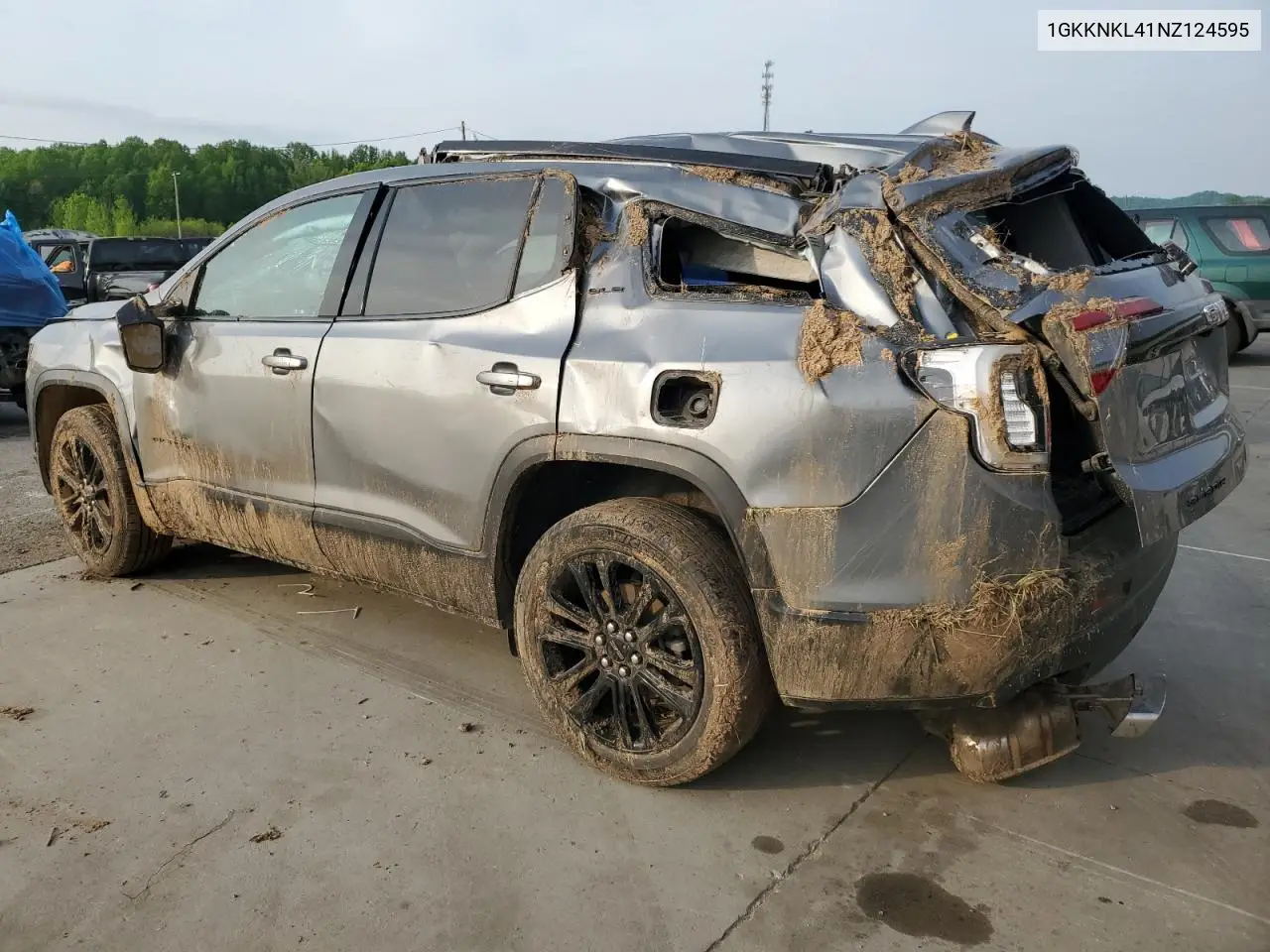 2022 GMC Acadia Sle VIN: 1GKKNKL41NZ124595 Lot: 54915895