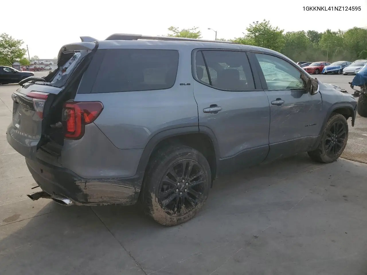 2022 GMC Acadia Sle VIN: 1GKKNKL41NZ124595 Lot: 54915895