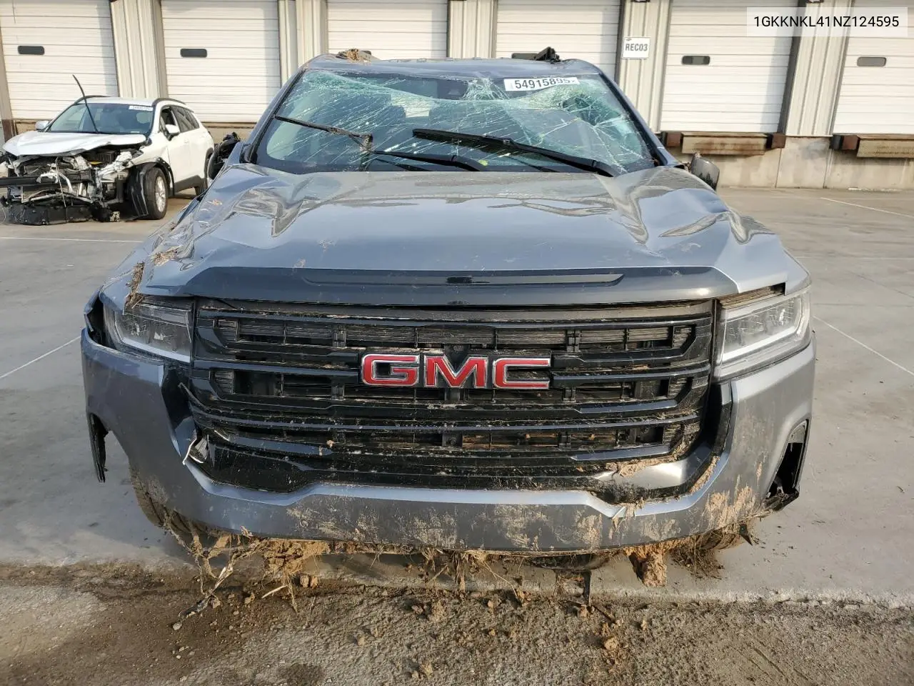 2022 GMC Acadia Sle VIN: 1GKKNKL41NZ124595 Lot: 54915895