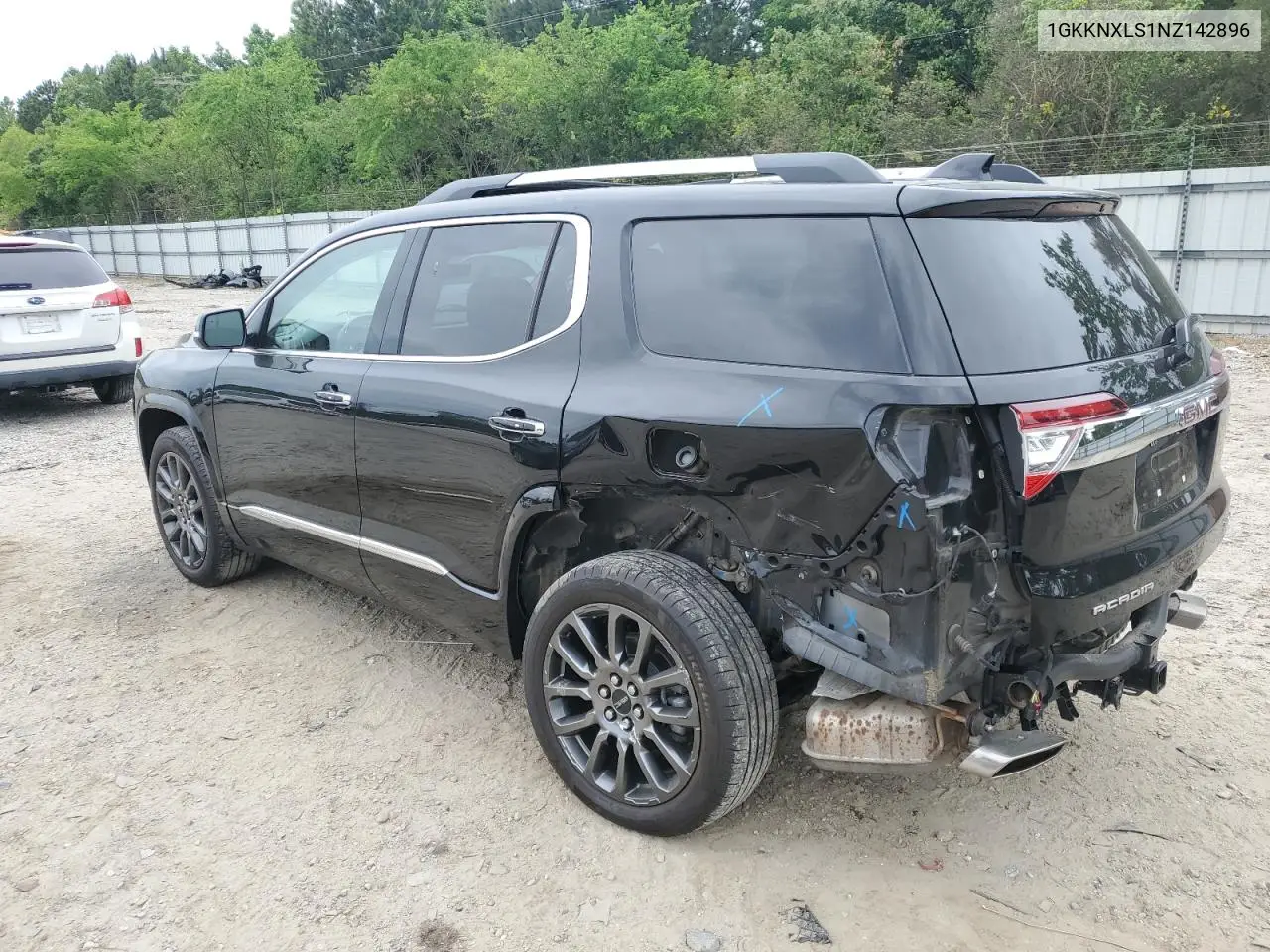 2022 GMC Acadia Denali VIN: 1GKKNXLS1NZ142896 Lot: 55155045