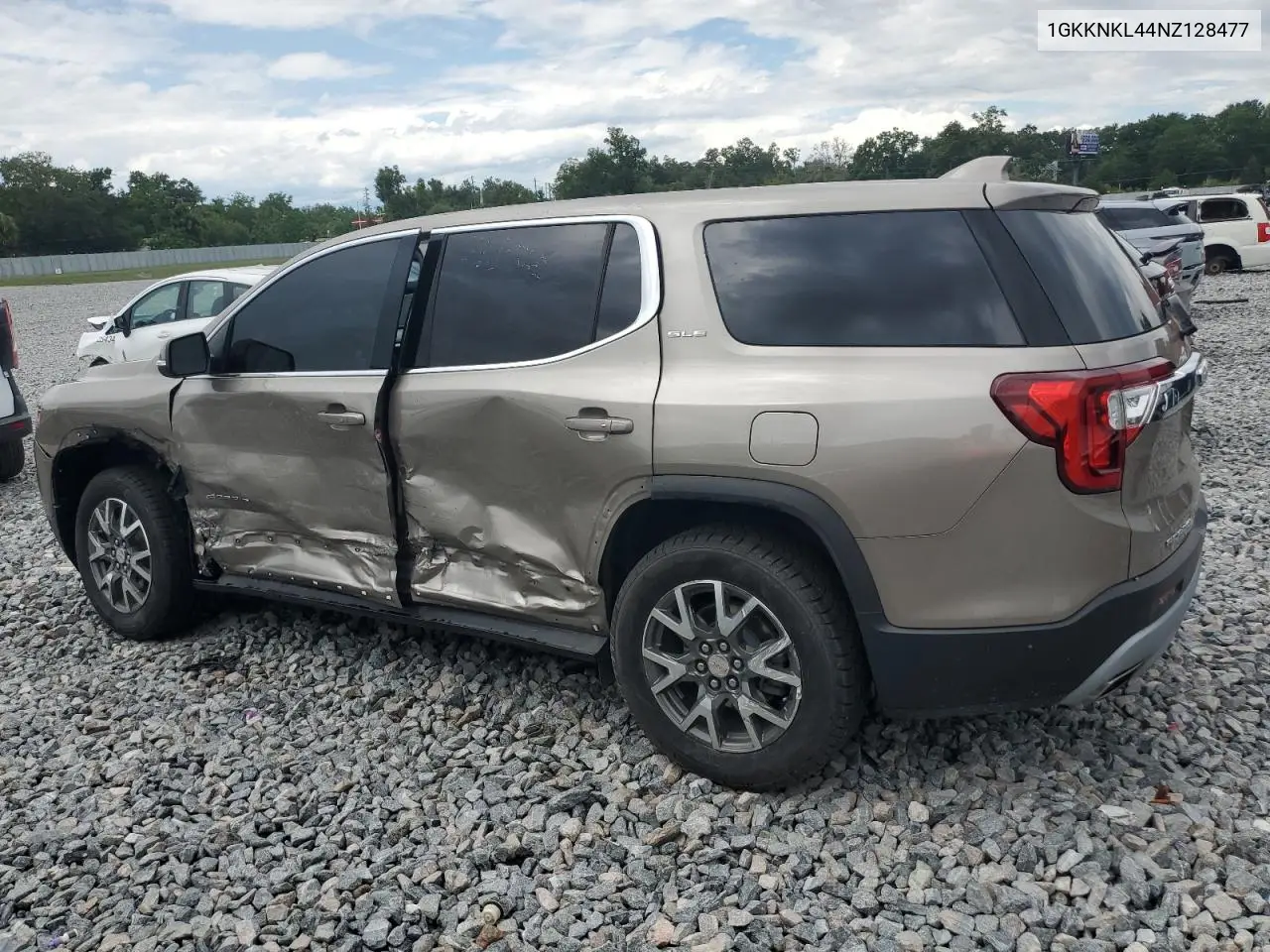 2022 GMC Acadia Sle VIN: 1GKKNKL44NZ128477 Lot: 56884395
