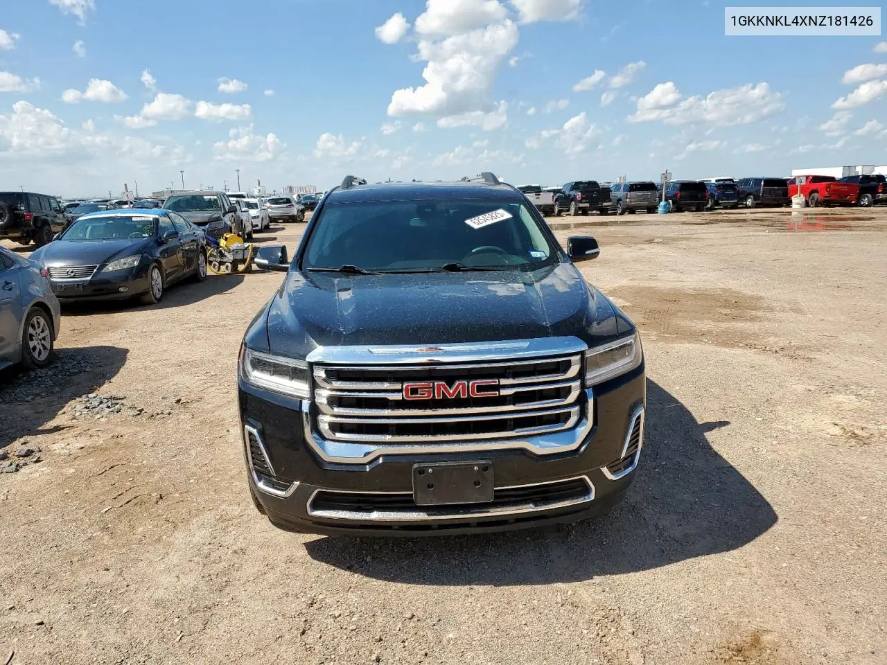 2022 GMC Acadia Sle VIN: 1GKKNKL4XNZ181426 Lot: 62545825