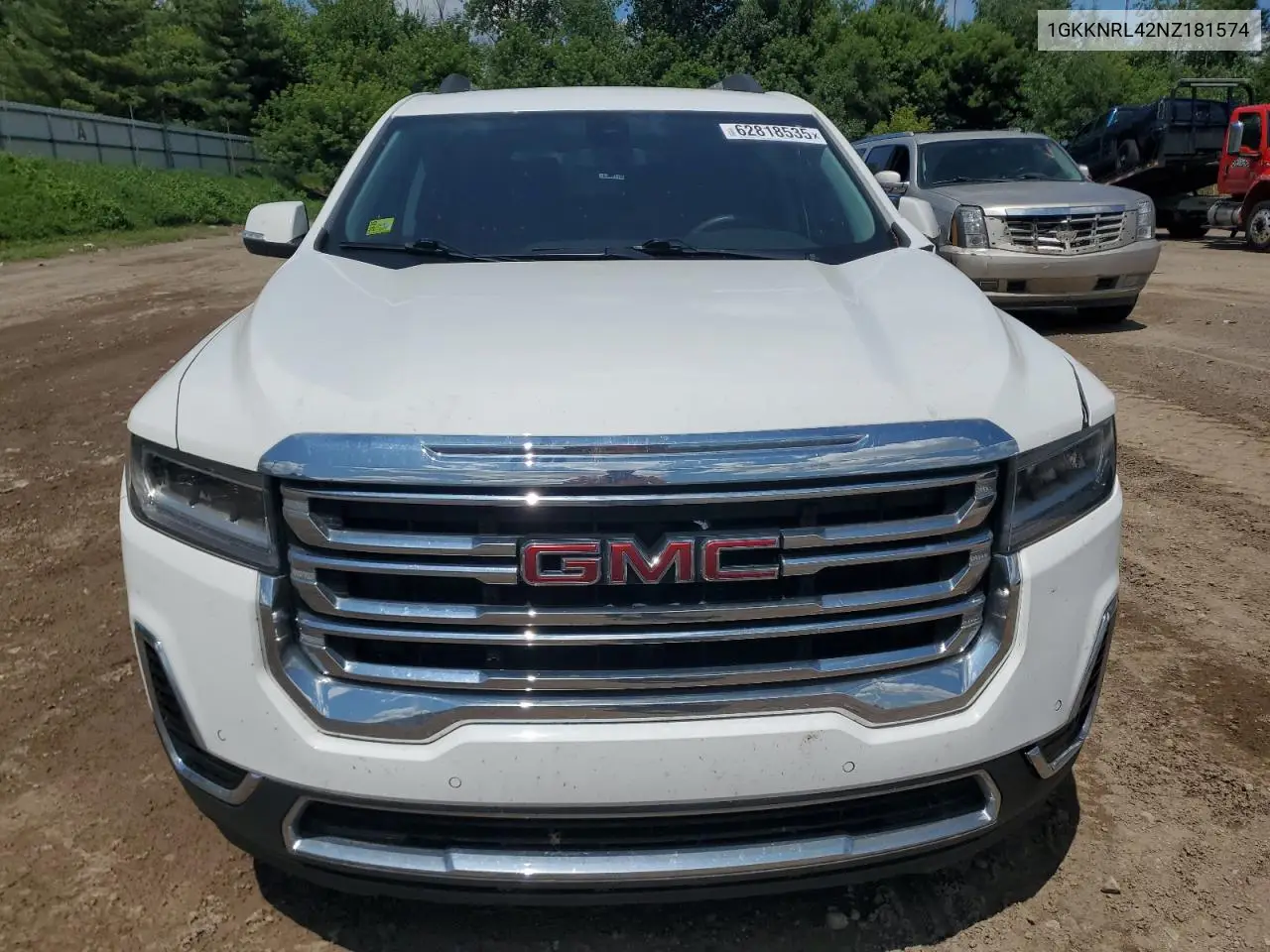 2022 GMC Acadia Sle VIN: 1GKKNRL42NZ181574 Lot: 62818535