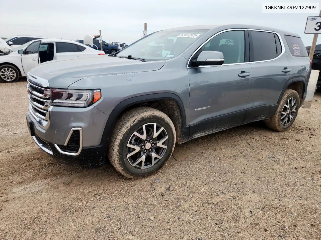 2023 GMC Acadia Sle VIN: 1GKKNKL49PZ127909 Lot: 62037815