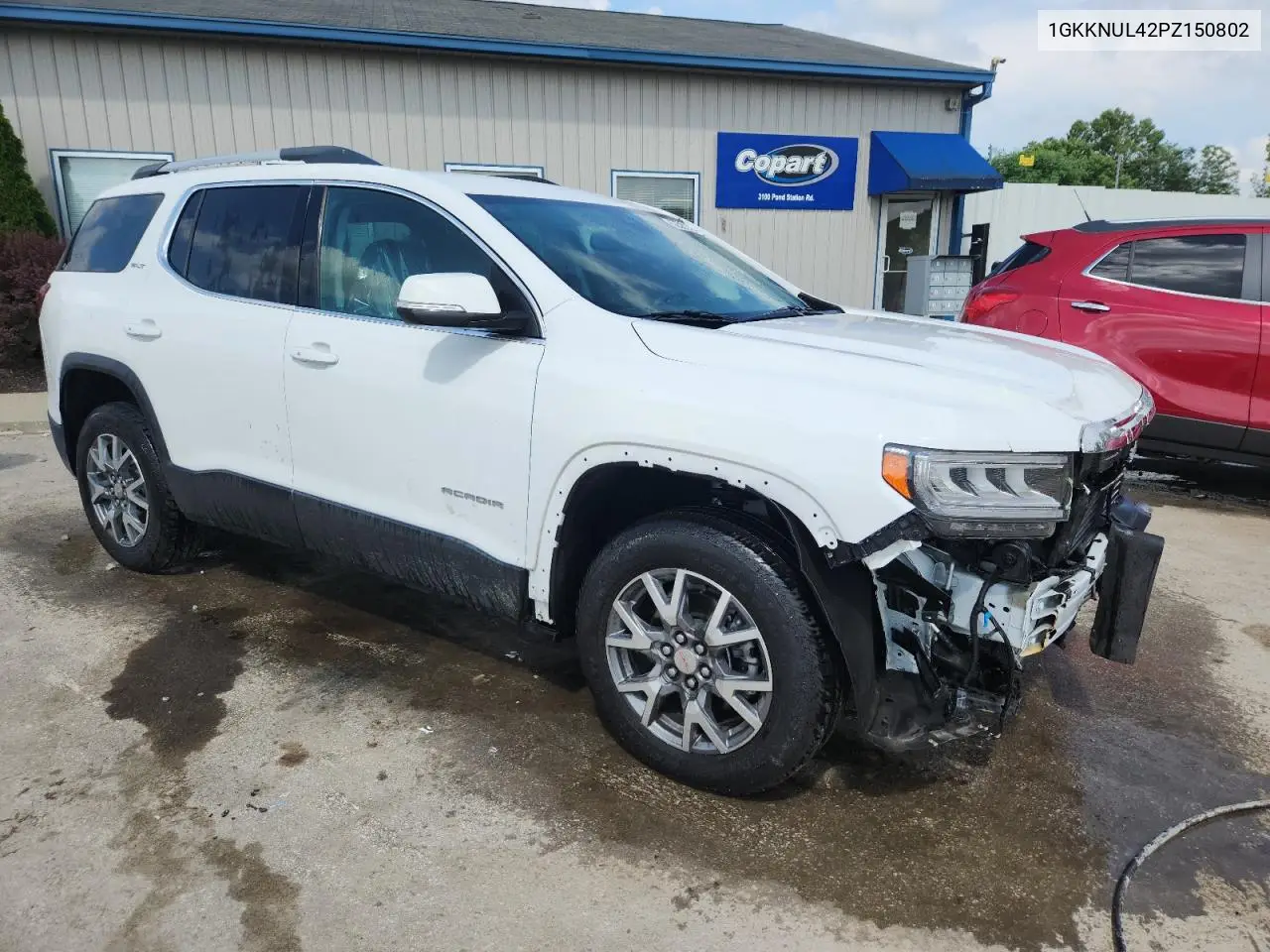 2023 GMC Acadia Slt VIN: 1GKKNUL42PZ150802 Lot: 62529185