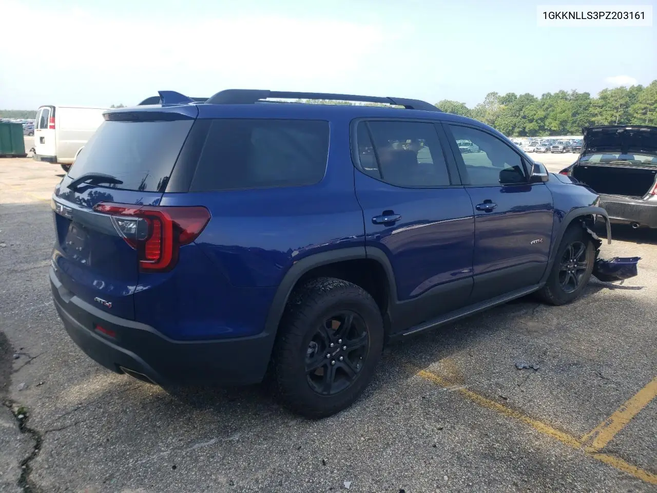 2023 GMC Acadia At4 VIN: 1GKKNLLS3PZ203161 Lot: 62936595