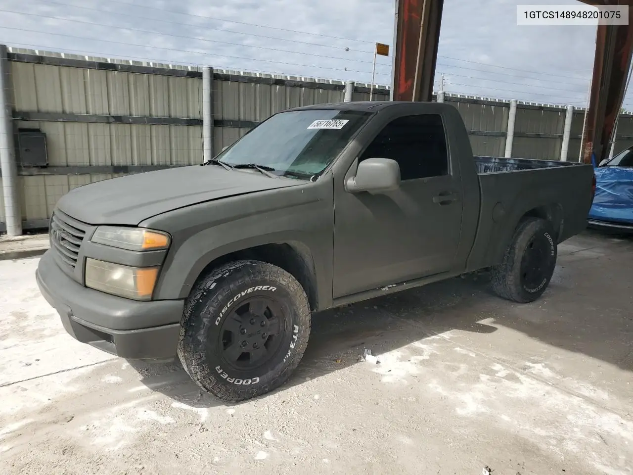2004 GMC Canyon VIN: 1GTCS148948201075 Lot: 56716765