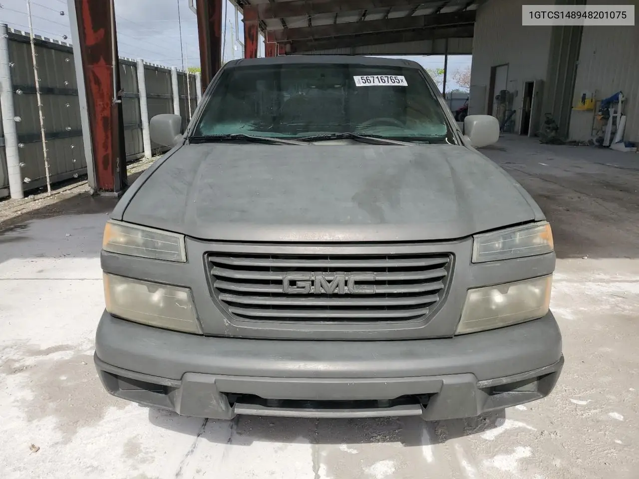 2004 GMC Canyon VIN: 1GTCS148948201075 Lot: 56716765