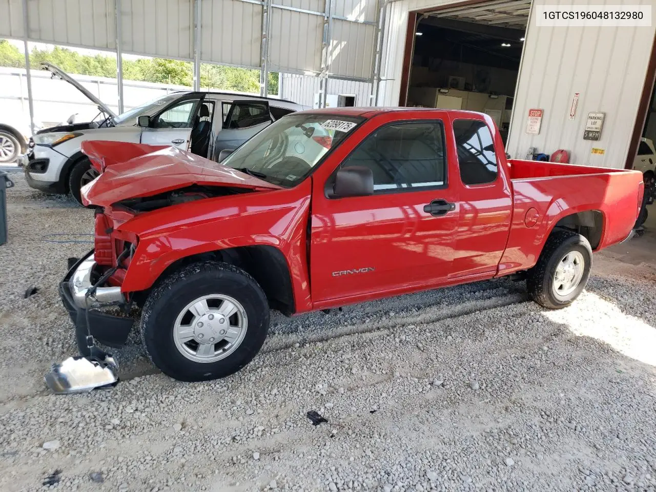 2004 GMC Canyon VIN: 1GTCS196048132980 Lot: 62098175