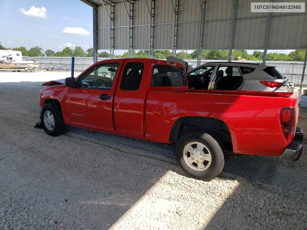 2004 GMC Canyon VIN: 1GTCS196048132980 Lot: 62098175