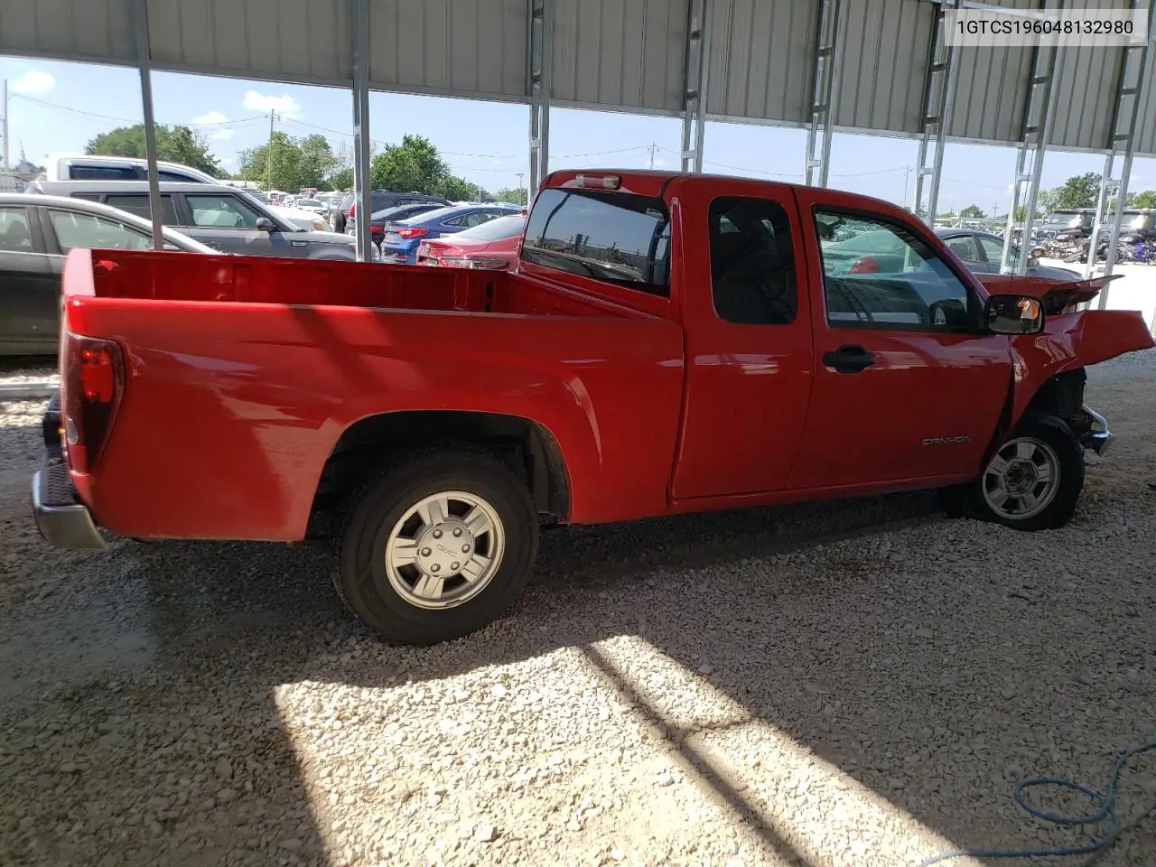 2004 GMC Canyon VIN: 1GTCS196048132980 Lot: 62098175