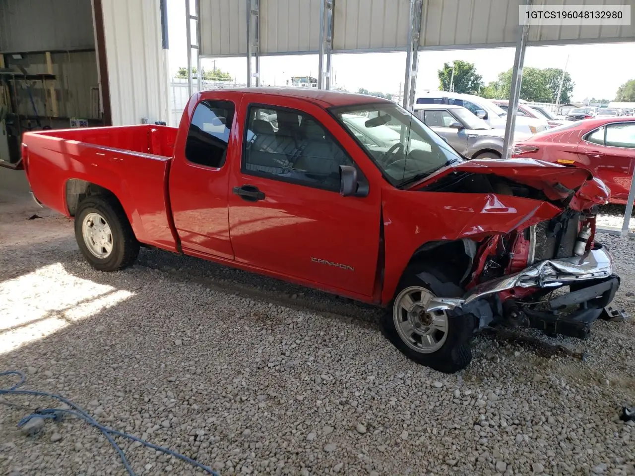 2004 GMC Canyon VIN: 1GTCS196048132980 Lot: 62098175