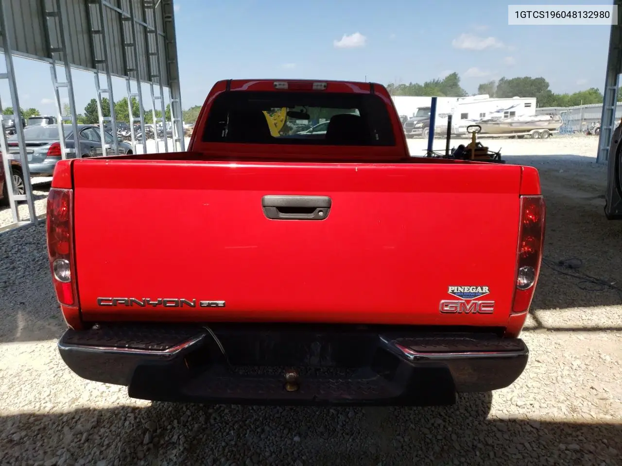 2004 GMC Canyon VIN: 1GTCS196048132980 Lot: 62098175