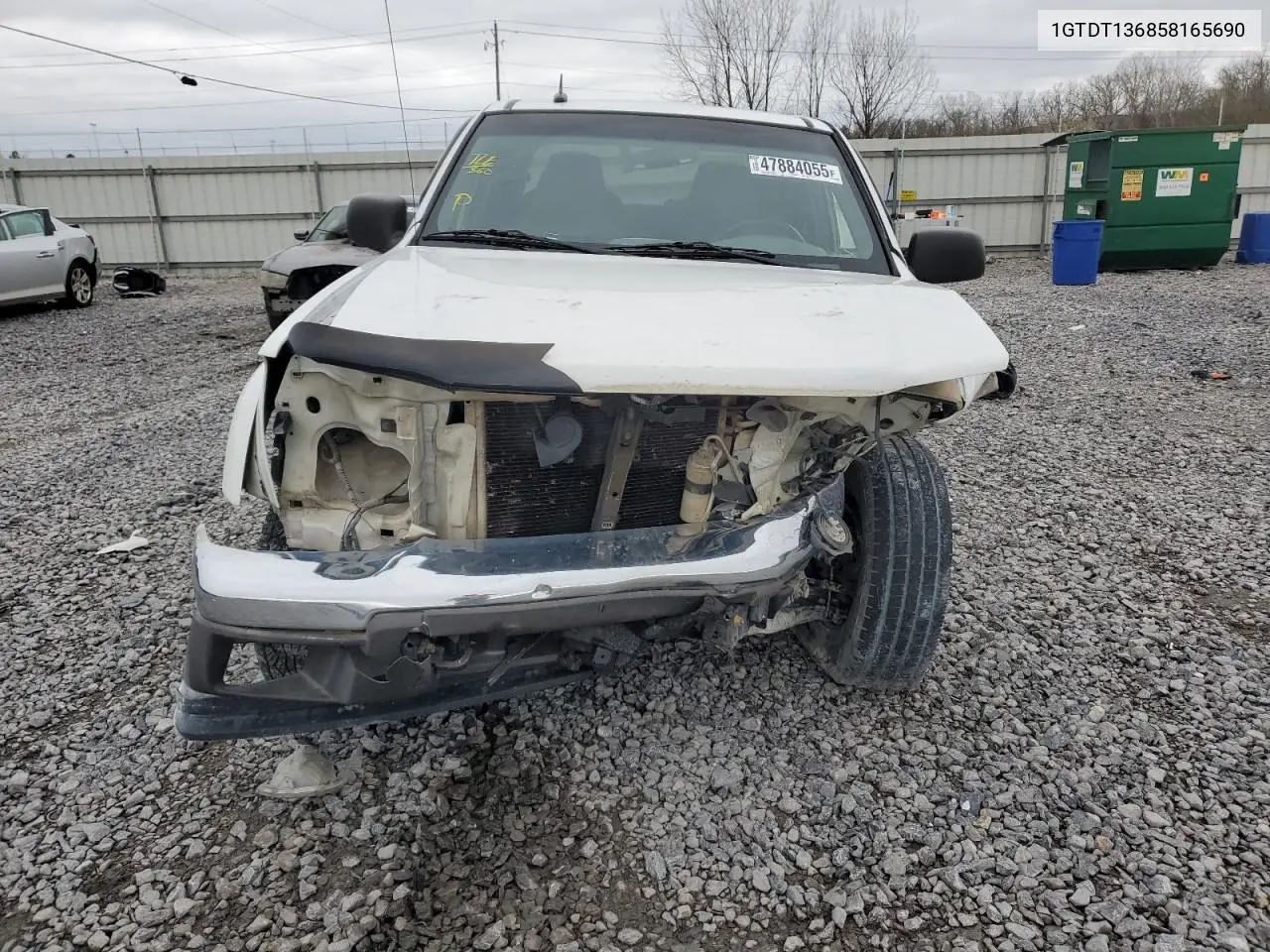2005 GMC Canyon VIN: 1GTDT136858165690 Lot: 47884055