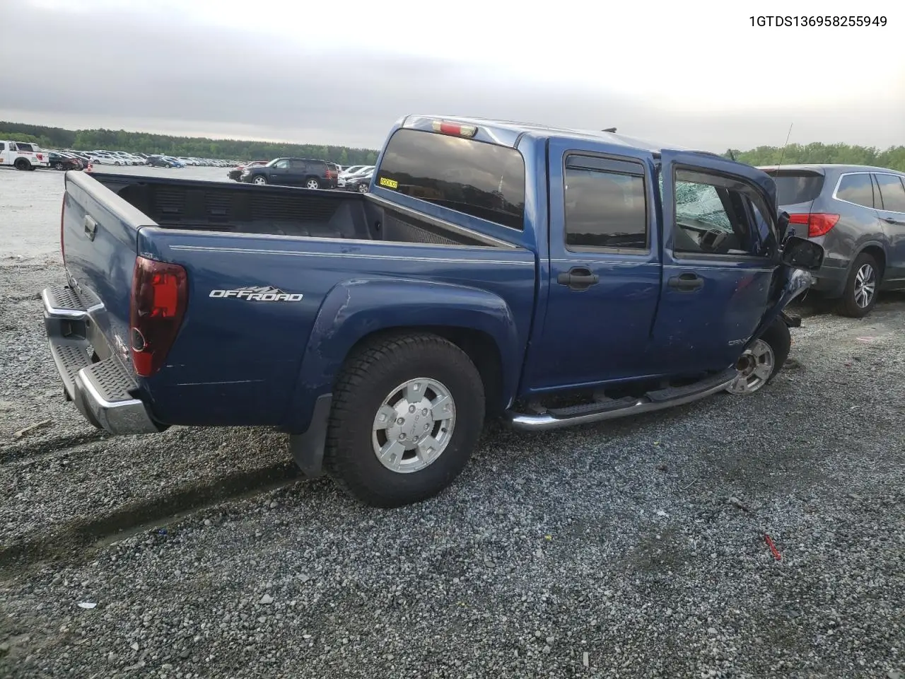 2005 GMC Canyon VIN: 1GTDS136958255949 Lot: 55125845