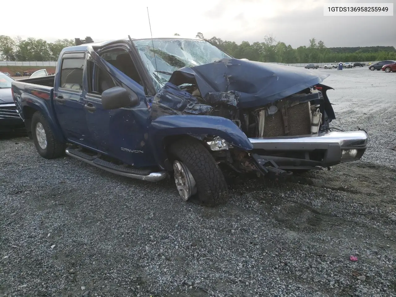 2005 GMC Canyon VIN: 1GTDS136958255949 Lot: 55125845