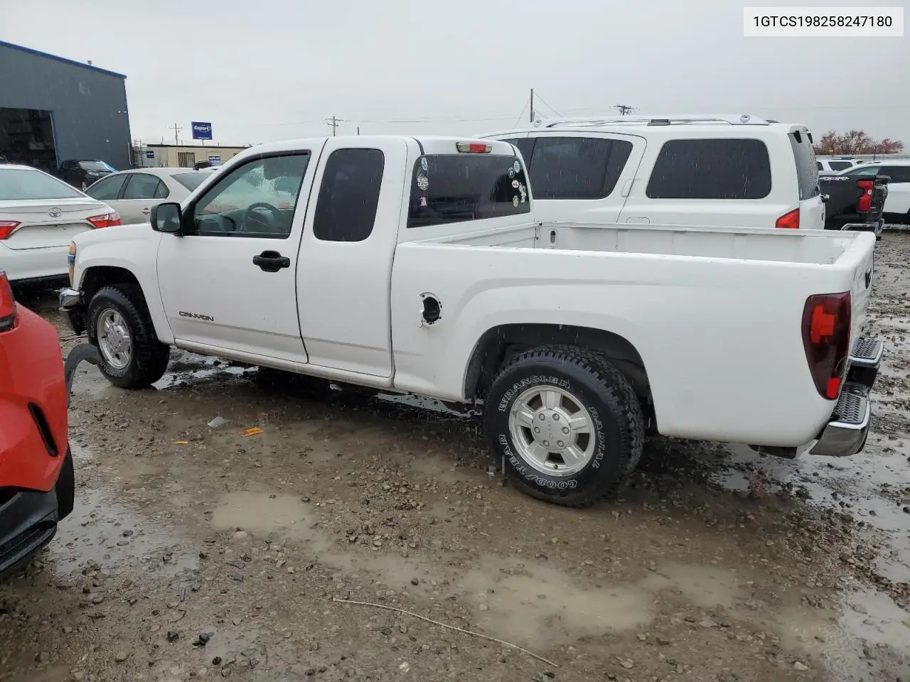 2005 GMC Canyon VIN: 1GTCS198258247180 Lot: 55818325