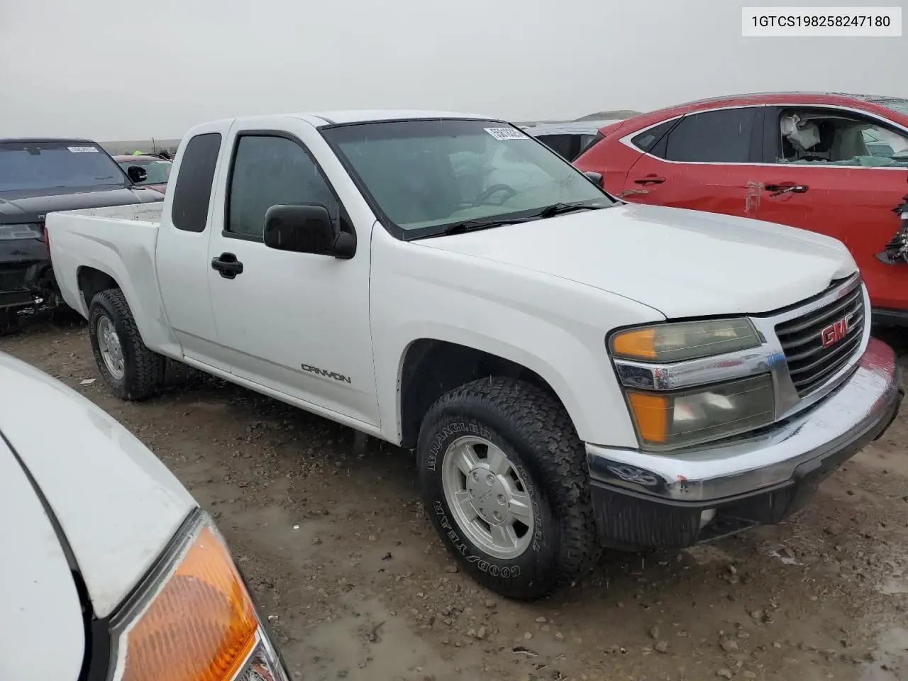 2005 GMC Canyon VIN: 1GTCS198258247180 Lot: 55818325