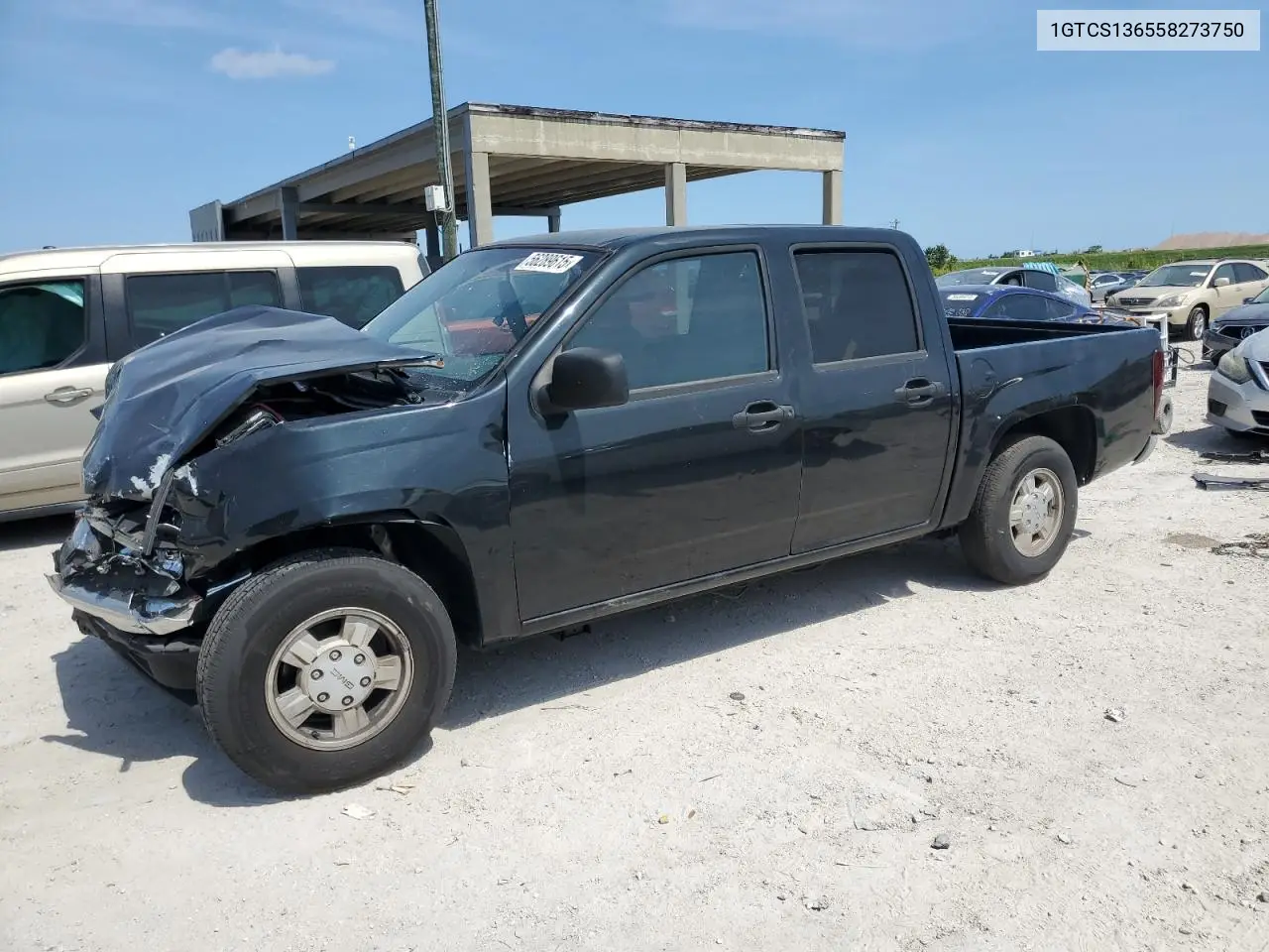 2005 GMC Canyon VIN: 1GTCS136558273750 Lot: 56289615