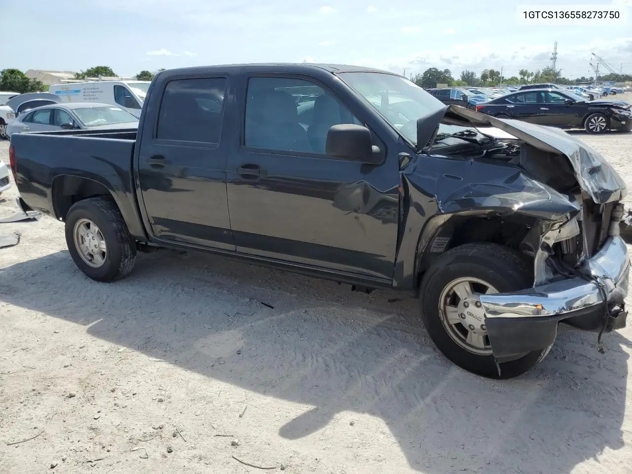 2005 GMC Canyon VIN: 1GTCS136558273750 Lot: 56289615