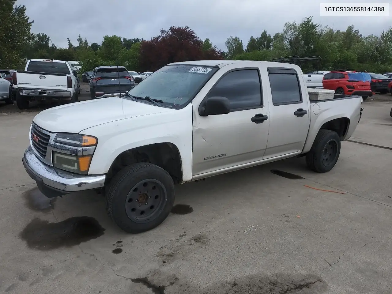 2005 GMC Canyon VIN: 1GTCS136558144388 Lot: 56937735