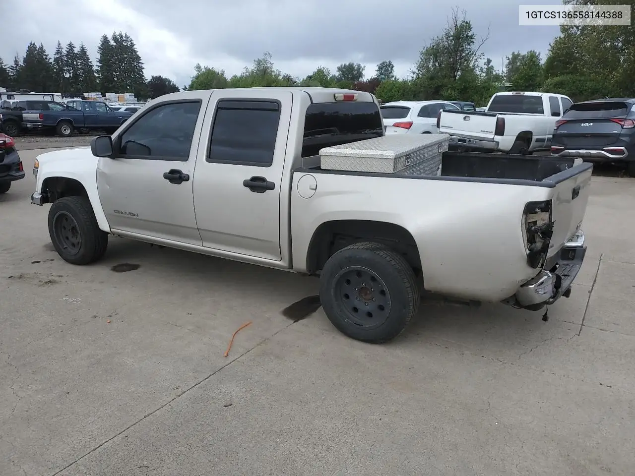 2005 GMC Canyon VIN: 1GTCS136558144388 Lot: 56937735