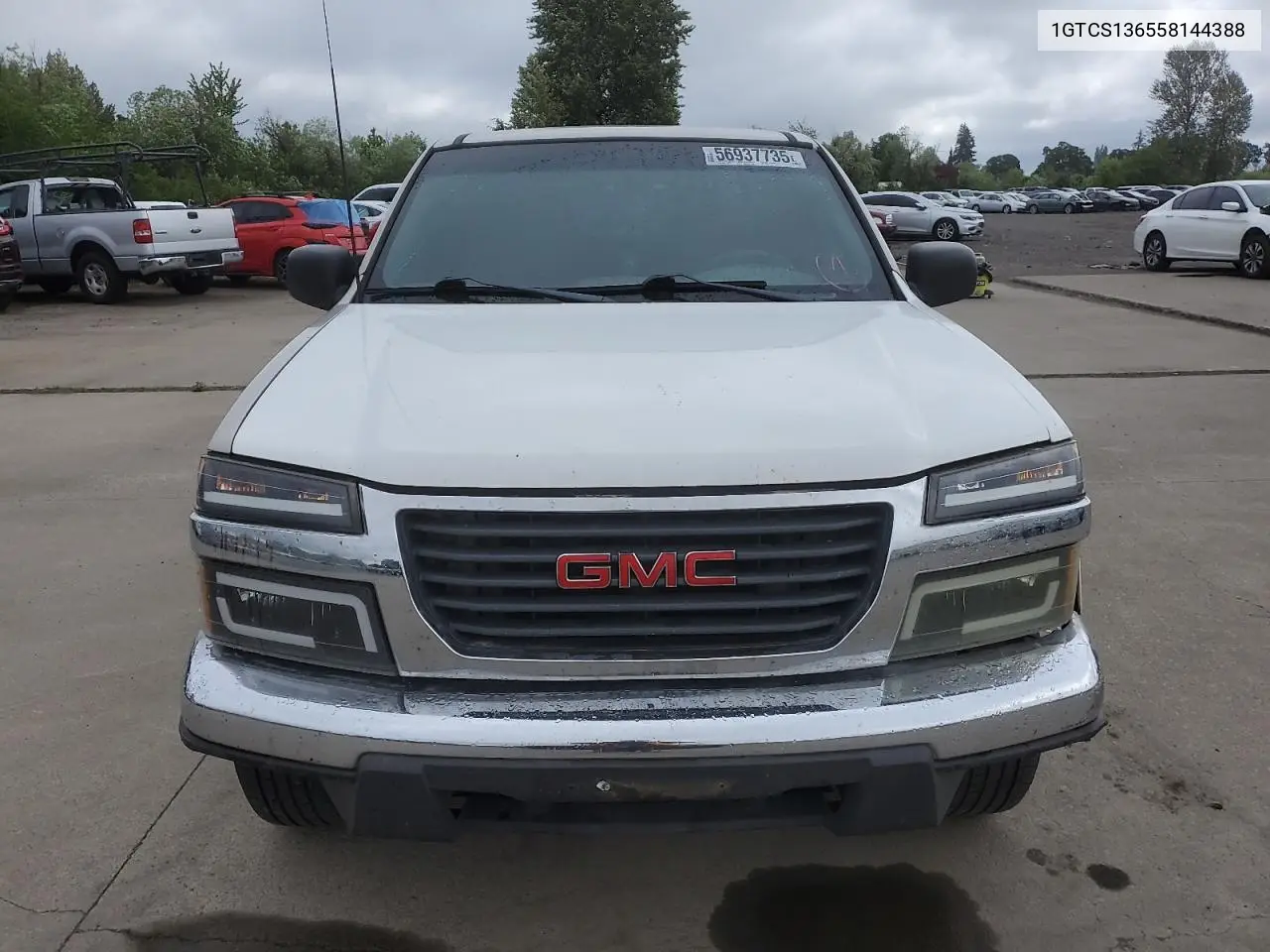 2005 GMC Canyon VIN: 1GTCS136558144388 Lot: 56937735