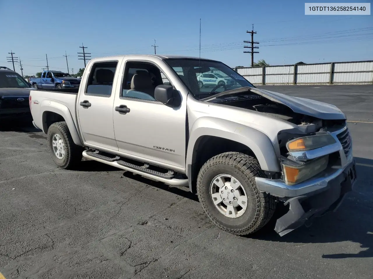 2005 GMC Canyon VIN: 1GTDT136258254140 Lot: 61853195