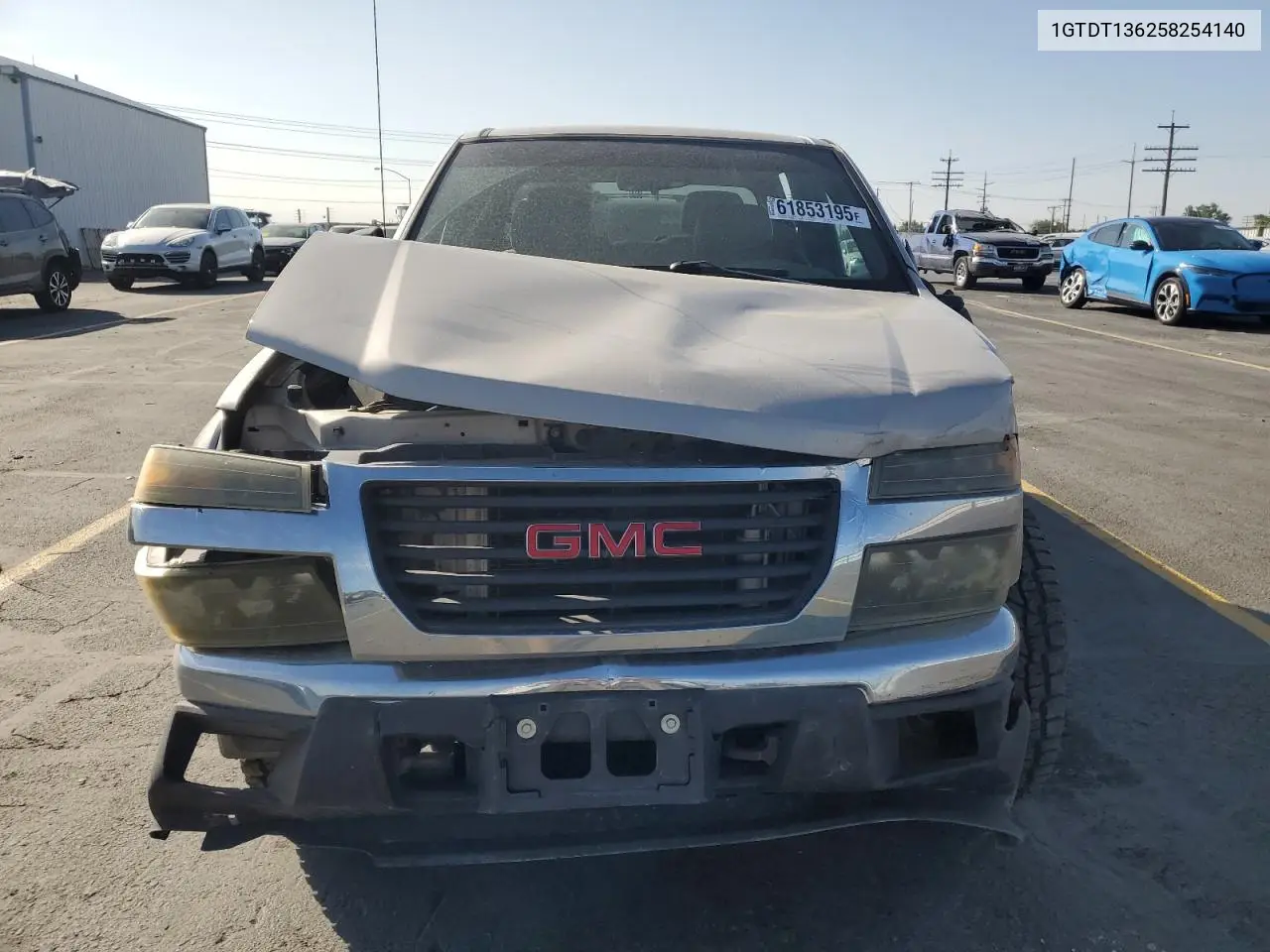 2005 GMC Canyon VIN: 1GTDT136258254140 Lot: 61853195