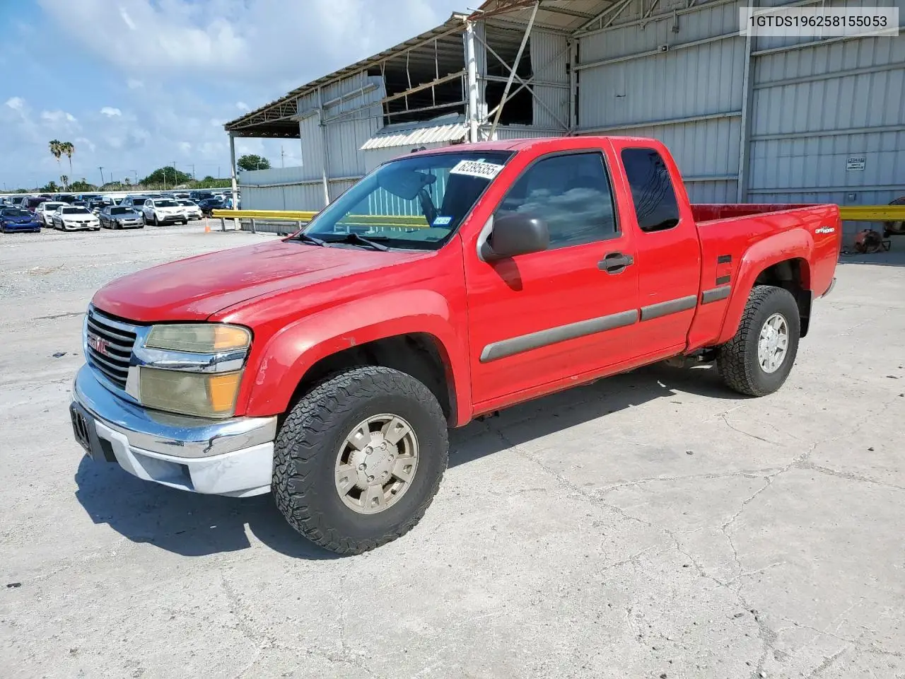 2005 GMC Canyon VIN: 1GTDS196258155053 Lot: 62395355