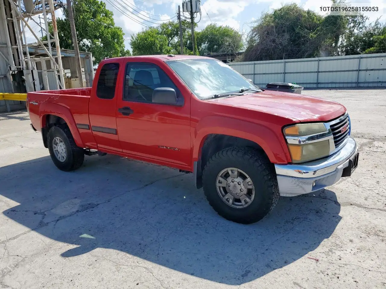 2005 GMC Canyon VIN: 1GTDS196258155053 Lot: 62395355