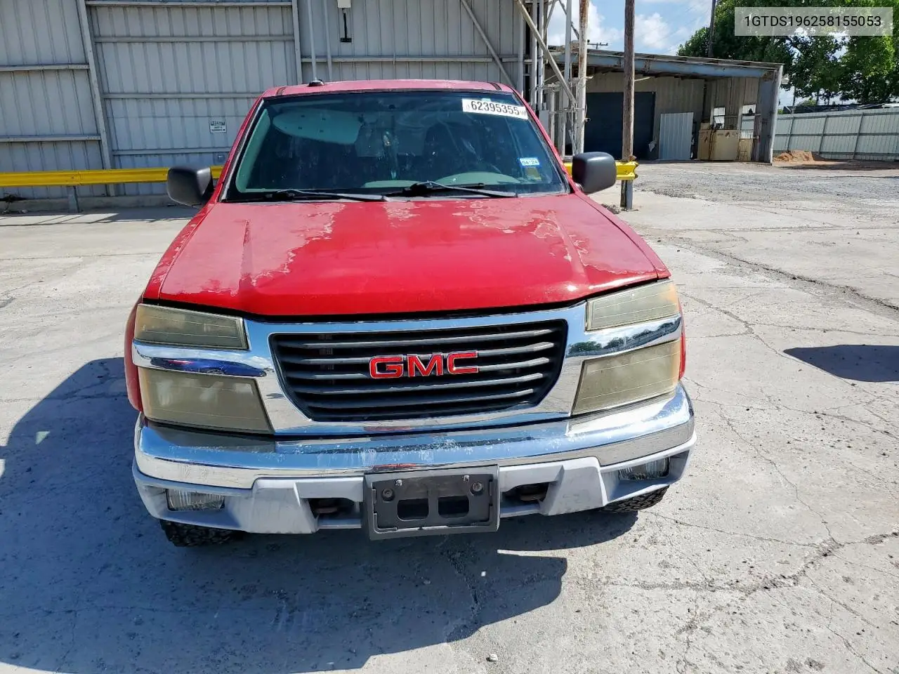 2005 GMC Canyon VIN: 1GTDS196258155053 Lot: 62395355