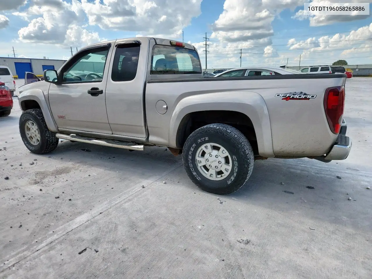 2005 GMC Canyon VIN: 1GTDT196058265886 Lot: 63511235