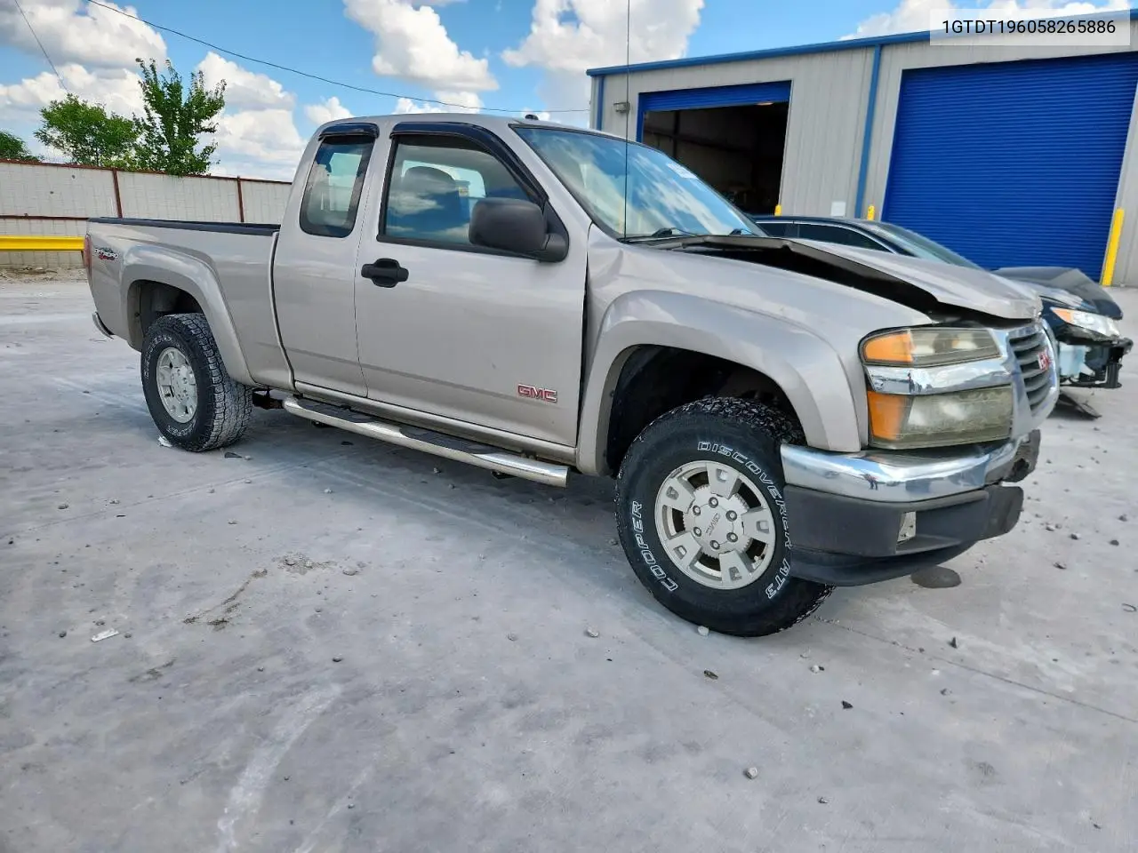 2005 GMC Canyon VIN: 1GTDT196058265886 Lot: 63511235