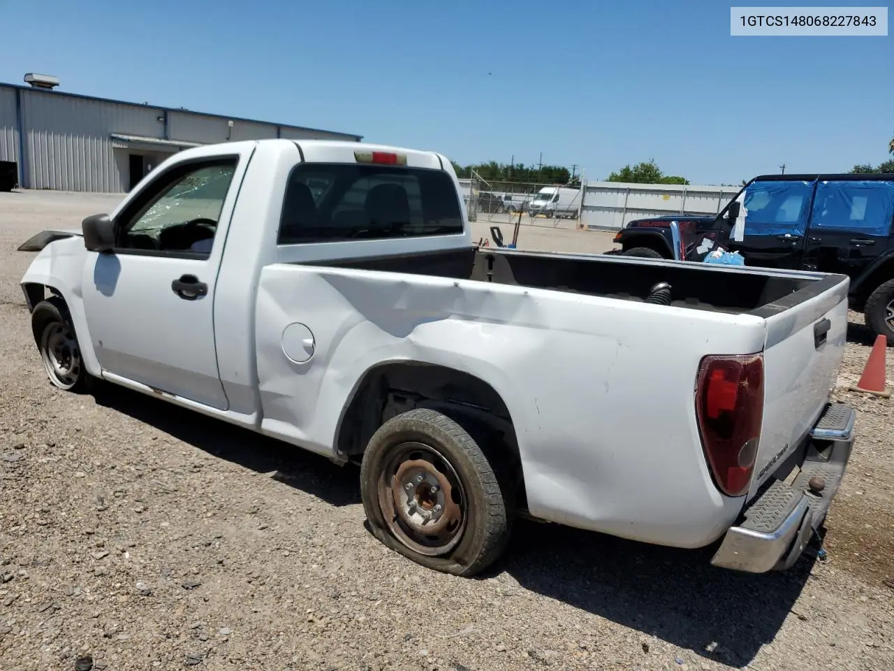 2006 GMC Canyon VIN: 1GTCS148068227843 Lot: 54969775
