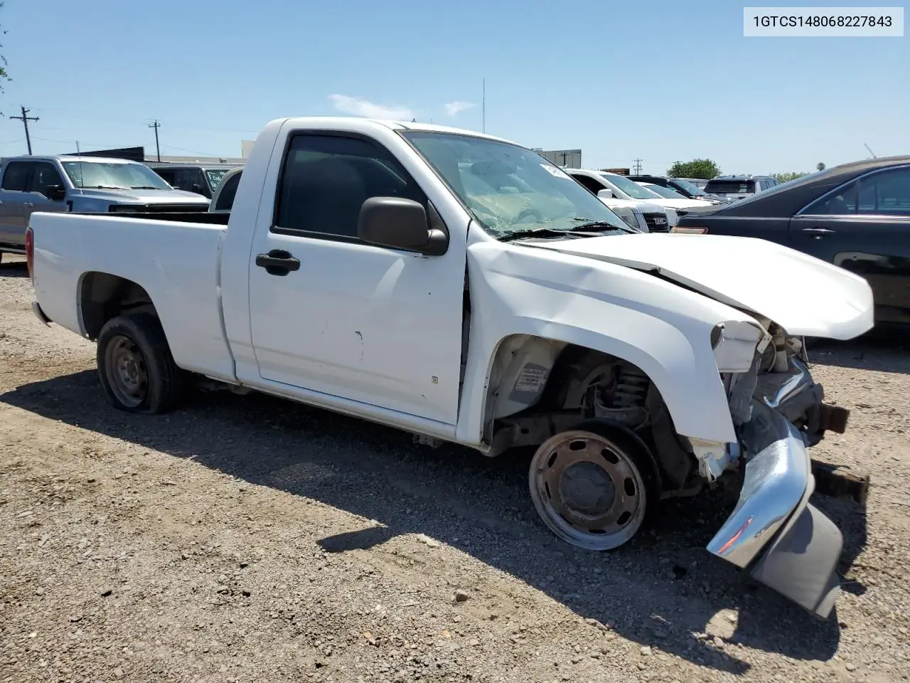 2006 GMC Canyon VIN: 1GTCS148068227843 Lot: 54969775