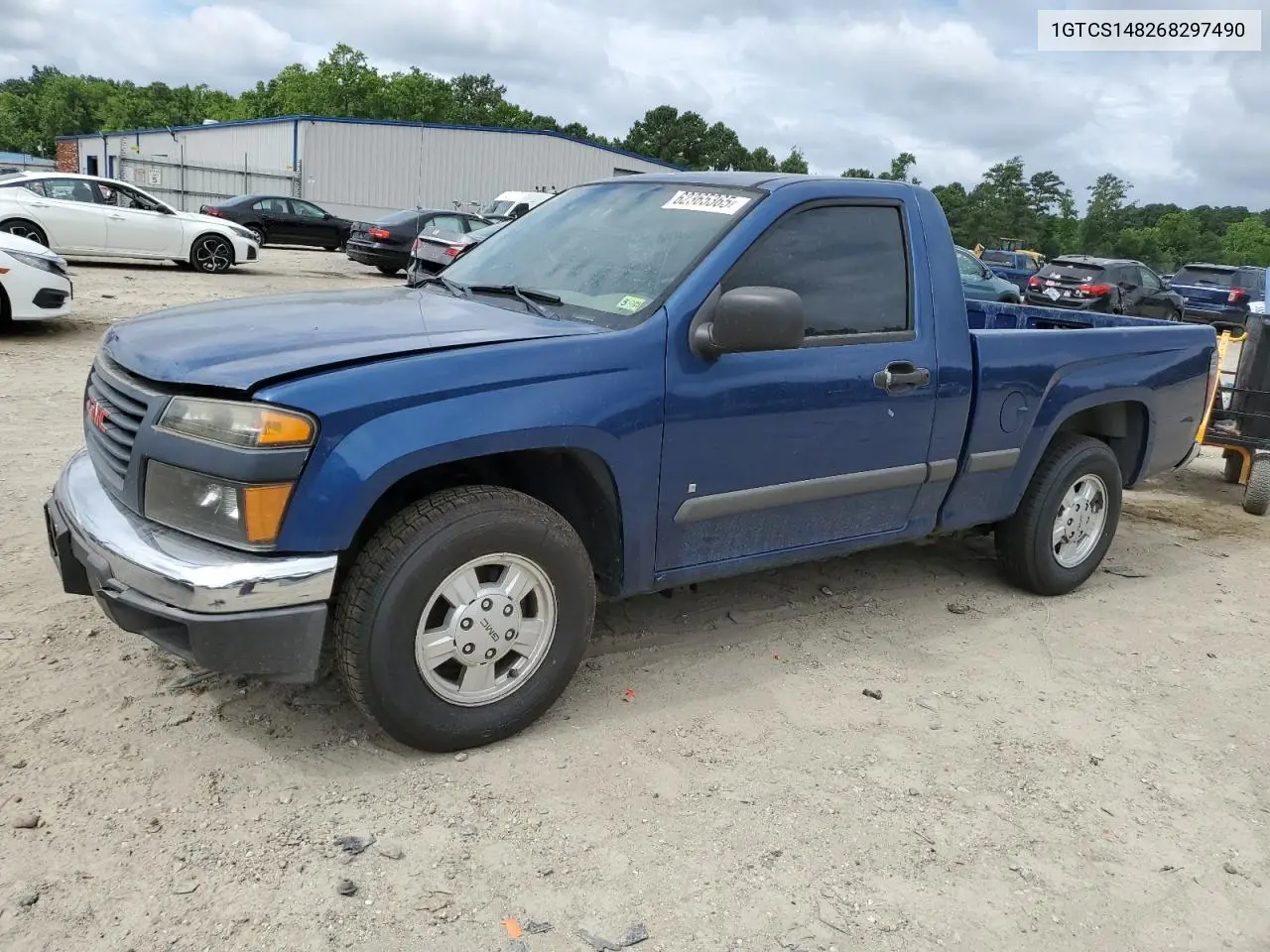 2006 GMC Canyon VIN: 1GTCS148268297490 Lot: 62365365