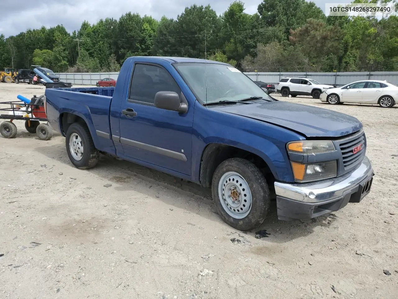 2006 GMC Canyon VIN: 1GTCS148268297490 Lot: 62365365