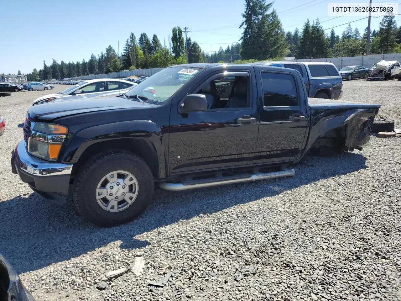 2006 GMC Canyon VIN: 1GTDT136268275863 Lot: 63062965