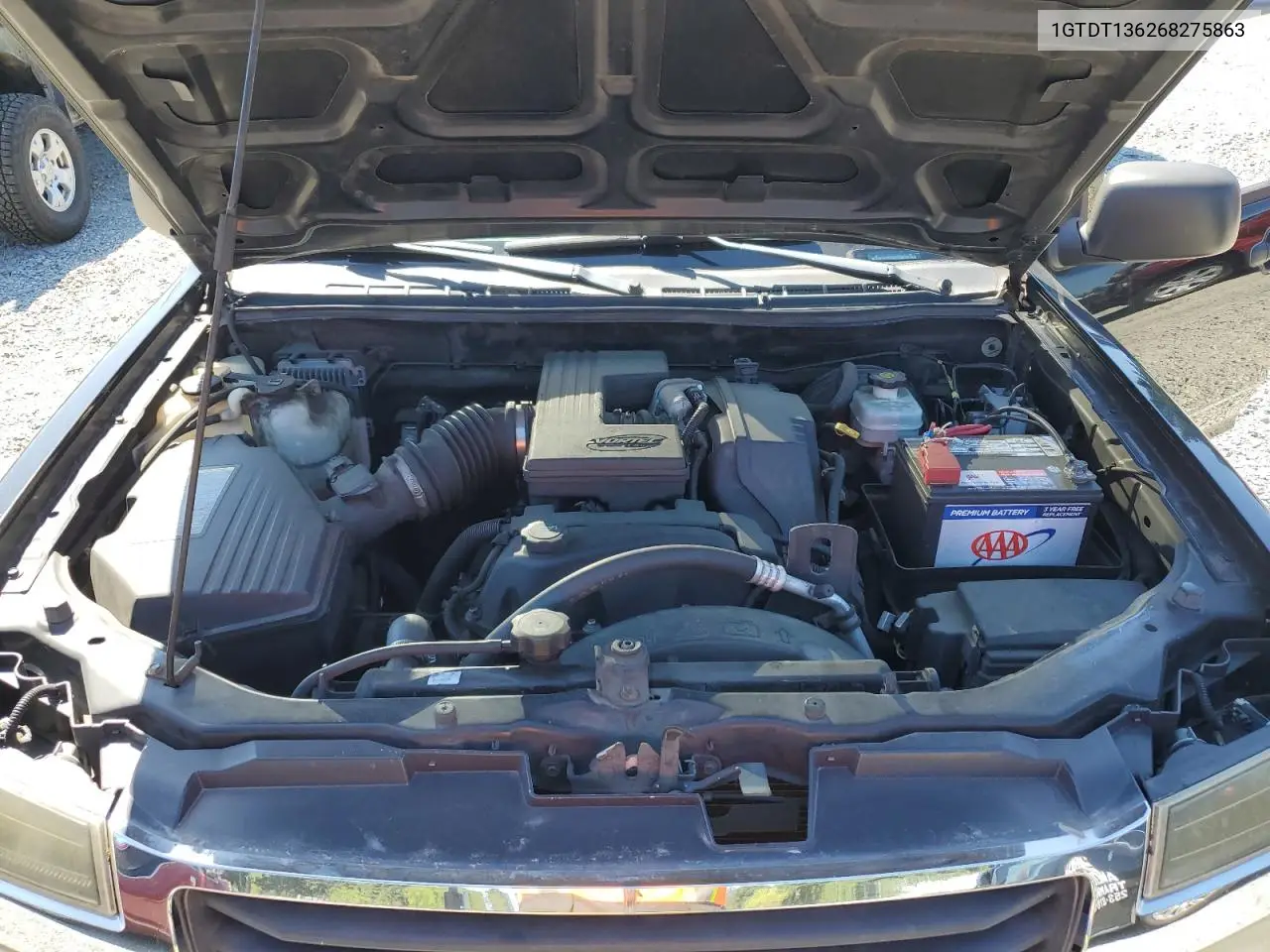 2006 GMC Canyon VIN: 1GTDT136268275863 Lot: 63062965