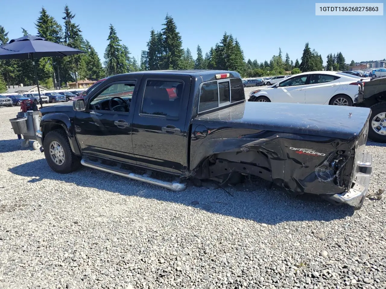 2006 GMC Canyon VIN: 1GTDT136268275863 Lot: 63062965